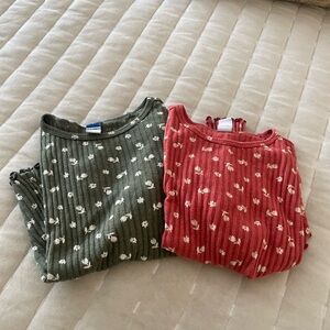5T Old Navy ribbed long sleeve bundle